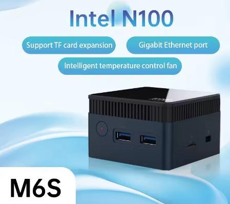 Zazitec M6S Mini PC – Intel Alder Lake-N100 – 12GB LPDDR5, Computers en Software, Desktop Pc's, Nieuw, Ophalen of Verzenden