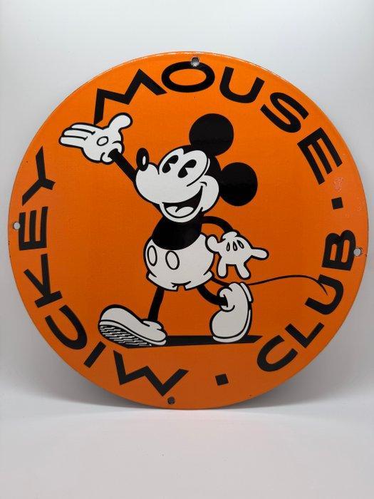 Disney - Mickey Mouse Club - Emaille bord - Emaille, Verzamelen, Disney