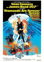 Posters - Poster Bond, James - Diamonds are Forever, Zo goed als nieuw, Verzenden
