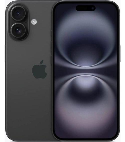 APPLE Iphone 16 128GB BLACK NIEUW, Telecommunicatie, Mobiele telefoons | Apple iPhone, Zonder abonnement, 8 GB, Zonder simlock
