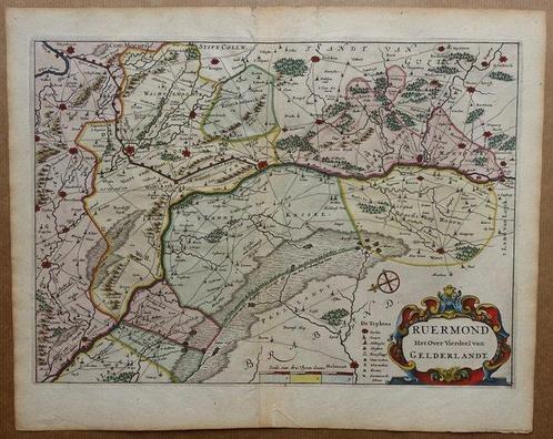 Nederland - Noord-Limburg, Venlo, Weert; Nicolaas van, Boeken, Atlassen en Landkaarten
