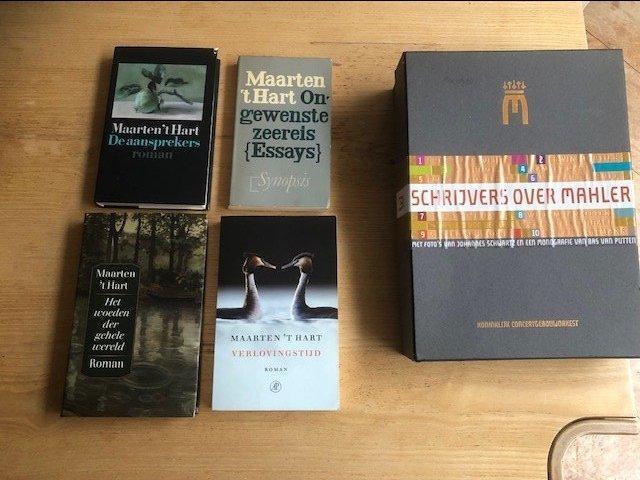 Maarten t Hart - Vier gesigneerde boeken - 1979-2010, Antiek en Kunst, Antiek | Boeken en Bijbels
