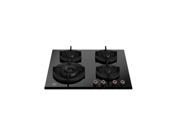gaskookplaat gas op glas 60cm inbouw Bertazzoni, Witgoed en Apparatuur, Kookplaten, Inbouw, 4 kookzones, Nieuw, Gas, Verzenden