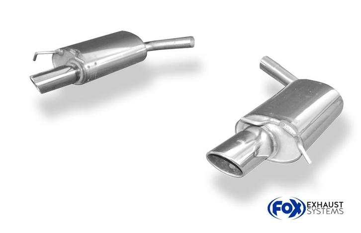 FOX Mercedes C-Klasse Coupe 6 cilinders - C204 AMG pakket ei, Auto-onderdelen, Uitlaatsystemen, Nieuw, Verzenden