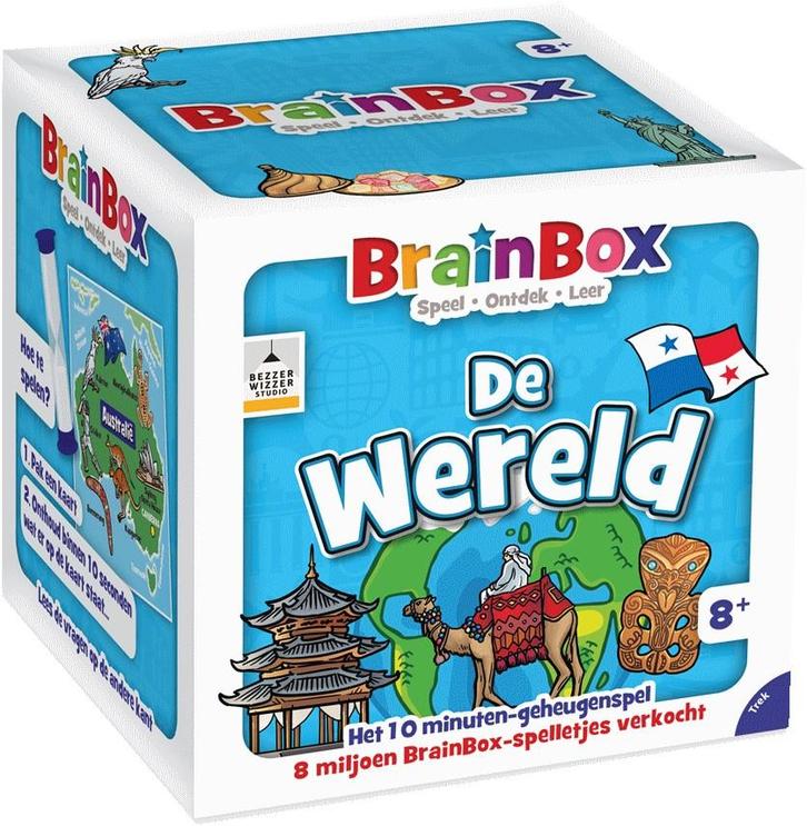 Brainbox - De Wereld | Bezzerwizzer - Puzzels, Hobby en Vrije tijd, Denksport en Puzzels, Nieuw, Verzenden