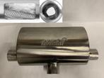 MAX Spiral Straight Flo Performance rvs uitlaat demper 2,5, Ophalen of Verzenden, Nieuw