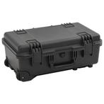 vidaXL Flightcase draagbaar 55x35x22,5 cm PP zwart, Verzenden, Nieuw