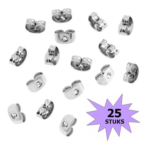 Fako Bijoux® - Oorbel Stoppers / Achterkantjes - 6mm -, Sieraden, Tassen en Uiterlijk, Oorbellen, Verzenden