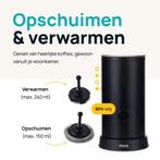 2dekans | MOA Elektrische Melkopschuimer – Verwarmen – 550W, Ophalen of Verzenden, Zo goed als nieuw
