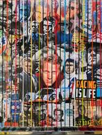 Elmago - Steve mcqueen sport legend 3 codebarre (large), Antiek en Kunst