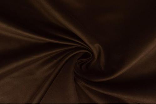 30 meter suedine stof - Bruin - 150cm breed, Hobby en Vrije tijd, Stoffen en Lappen, 120 cm of meer, 200 cm of meer, Bruin, Nieuw