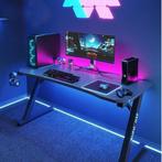 Lacestone Gamingbureau - 120 x 75 x 75 cm - Staal &amp; MDF, Ophalen of Verzenden, Nieuw, Bureau