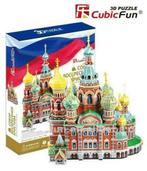 3D Puzzel: Church of the Savior on Spilled Blood (Cubic Fun), Verzenden, Nieuw