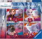 Frozen 2 - 4 in 1 Puzzel | Ravensburger - Puzzels, Nieuw, Verzenden