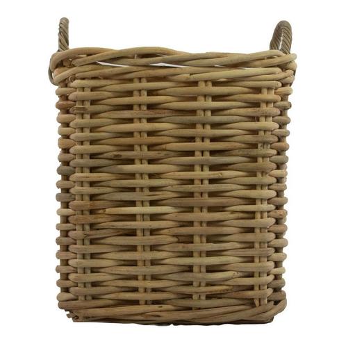 ratan mand vierkant 44x44x59cm, Huis en Inrichting, Woonaccessoires | Overige, Verzenden