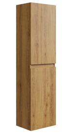 Badkamerkast Angela 40 x 30 x 150 cm Eiken Kolomkast, Huis en Inrichting, Badkamer | Badkamermeubels, Verzenden, Nieuw, (Half)hoge kast