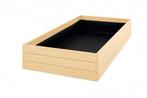 Moestuinbak - kweekbak - 240x100x27 cm - hout - met grond..., Tuin en Terras, Ophalen of Verzenden, Nieuw