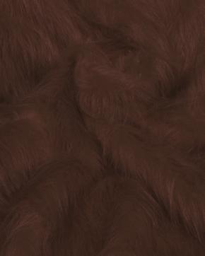 Imitatie Bont Langharig Bruin, Hobby en Vrije tijd, Stoffen en Lappen, Bruin, Nieuw