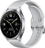 Xiaomi Watch 2 46 mm zilver met silicone bandje wit [wifi], Verzenden, Zo goed als nieuw