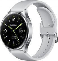 Xiaomi Watch 2 46 mm zilver met silicone bandje wit [wifi], Telecommunicatie, Overige Telecommunicatie, Zo goed als nieuw, Verzenden