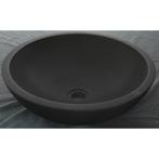 Waskom Imso Lavabo Tondo Basalto Nero 45x15cm, Ophalen of Verzenden, Nieuw, Overige typen