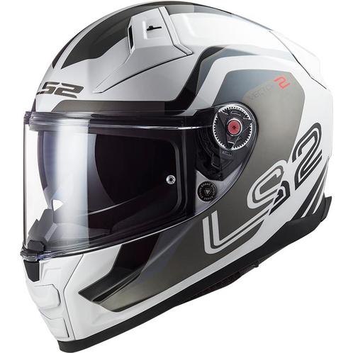 LS2 Ff811 Vector II Metric Wit Titan. Zilver Integraalhelm, Motoren, Kleding | Motorhelmen, Integraalhelm, Heren, XXS, Nieuw met kaartje