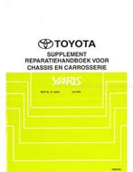 2002 TOYOTA YARIS CHASSIS EN CARROSSERIE REPARATIEHANDBOEK, Auto diversen, Handleidingen en Instructieboekjes