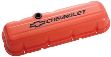 Chevrolet Bowtie Logo - Steel - Orange - Big Block Chevy -