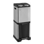 2dekans | SVITA Roestvrijstalen Pedaalemmer met, Huis en Inrichting, Woonaccessoires | Prullenbakken, Ophalen of Verzenden, Zo goed als nieuw