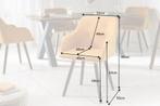 Design klassieke stoel SCANDINAVIA MEESTERSTUK mosterdgeel, Huis en Inrichting, Stoelen, Ophalen of Verzenden, Nieuw