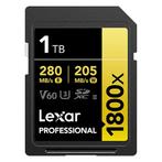 Lexar SD Pro Gold Series UHS-II 1800X 1TB V60, Ophalen of Verzenden, Nieuw, Overige typen, Overige merken