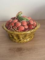 Sarreguemines - Majolica - Koektrommel - Keramiek, Glazuur,