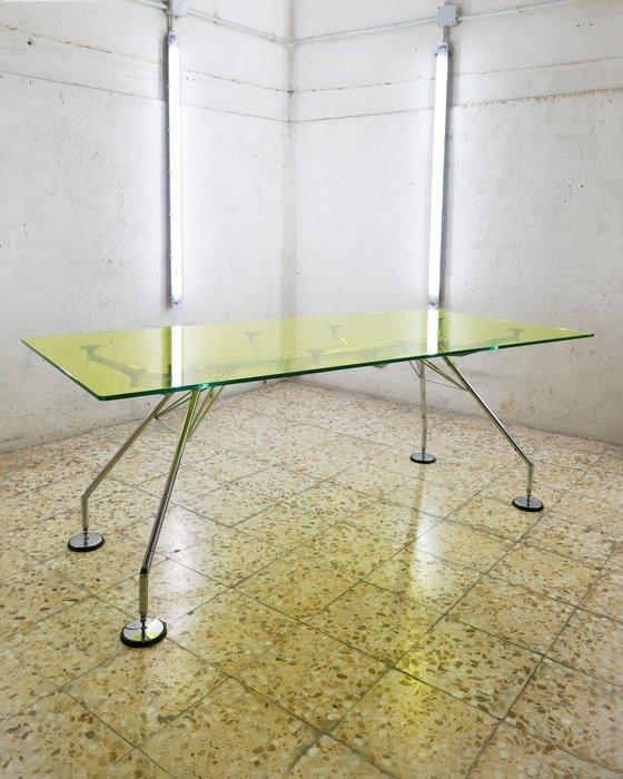 Tecno - Norman Foster - Tafel - Nomos - Geel gelaagd glas,, Antiek en Kunst, Kunst | Designobjecten