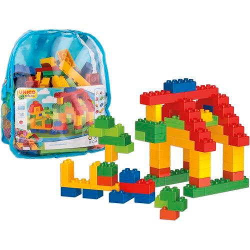 Unico Plus Bouwblokken - 150 delig, Kinderen en Baby's, Speelgoed | Bouwstenen, Nieuw, Verzenden