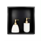 Inbouwnis 30x30 mat zwart, Verzenden, Nieuw, Douche