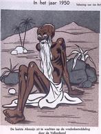 Spotprent De laatste Abessijn zit te wachten op de vredes..., Verzenden