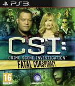 CSI: Crime Scene Investigation - Fatal Conspiracy PS3, Spelcomputers en Games, Games | Sony PlayStation 3, Avontuur en Actie, Ophalen of Verzenden