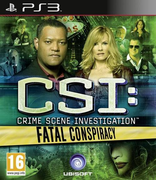 CSI: Crime Scene Investigation - Fatal Conspiracy PS3, Spelcomputers en Games, Games | Sony PlayStation 3, 1 speler, Zo goed als nieuw