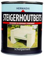 Steigerhoutbeits Schelpenwit 750 ml, Ophalen of Verzenden, Nieuw