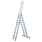 Alumexx XD ladder 3 delig, Doe-het-zelf en Verbouw, Ladders en Trappen, Verzenden, Nieuw, Ladder