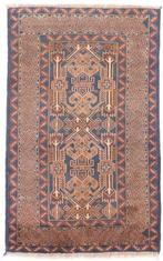 Vloerkleed - 125 cm - 80 cm - Baluch Afghaanse, Nieuw