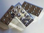 Lego Stenen - Classic - 100x Lego bricks 2x4 in Chrome, Nieuw