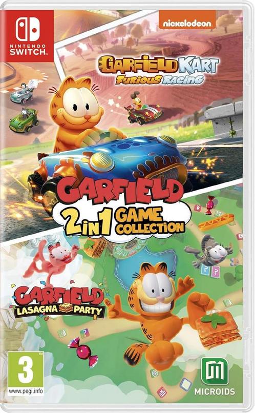 Garfield 2 in 1 Game Collection-Standaard (Switch) NIEUW, Spelcomputers en Games, Games | Nintendo Switch, Nieuw, Ophalen of Verzenden