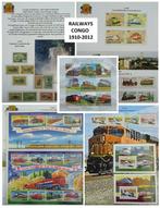 Treinen - Congo 1910/2012 - Unieke collectie, Gestempeld