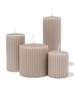 HEMA Stompkaars rib naturel 2+1 gratis, Verzenden, Nieuw