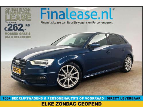 Audi A3 1.4 TFSI CoD S-line Marge 141PK LED Clima PDC €262pm, Auto's, Audi, Lease, Handgeschakeld, Overige carrosserieën, Benzine