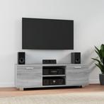 vidaXL Tv-meubel 120x40,5x35 cm bewerkt hout grijs sonoma, Huis en Inrichting, Kasten | Televisiemeubels, 100 tot 150 cm, Verzenden