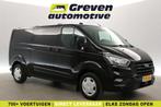 Ford Transit Custom 2.0 TDCI L2H1 Airco Cruise 3 Zits, Zwart, Nieuw, Ford, Handgeschakeld
