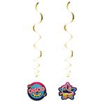 Hangdecoratie Disco Fever 85cm 2st, Verzenden, Nieuw