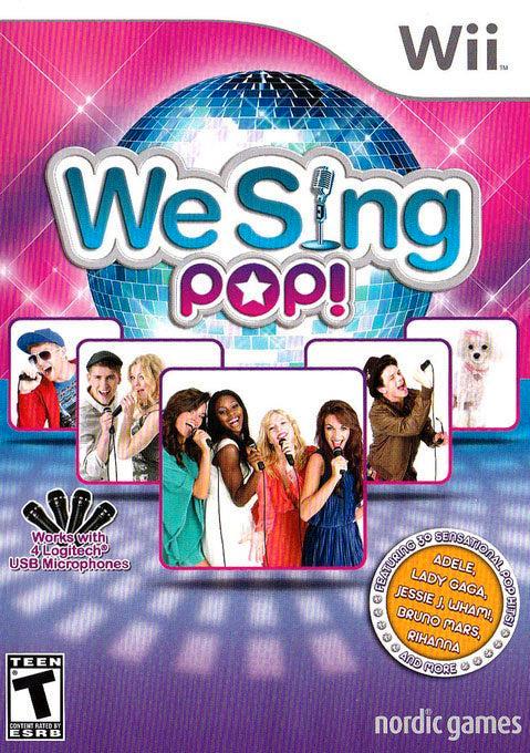 Wii We Sing Pop, Spelcomputers en Games, Games | Nintendo Wii, Zo goed als nieuw, Verzenden